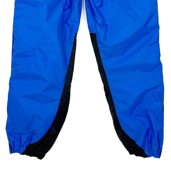 Vintage 80s Moonstone Gore Tex Ski Pants Snow Slopes Unisex Blue Black Small - Picture 6 of 14